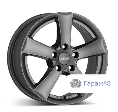 Dezent TX R15 / 6J PCD 5x114.3 ET 40 ЦО 71.6 Литые Графит матовый